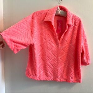 Sz L Lilly Pulitzer Terry Top